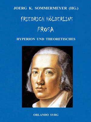 cover image of Friedrich Hölderlins Prosa